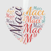 Maci Ornament (Rückseite)