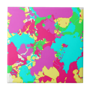 Macie Die Katze Original Kunst 2 Fliese