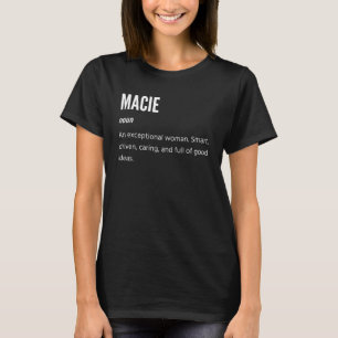 Macie Noun eine außergewöhnliche Frau T-Shirt
