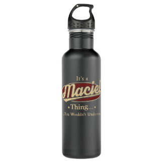 MACIEL Flasche Name Geschenk Edelstahlflasche