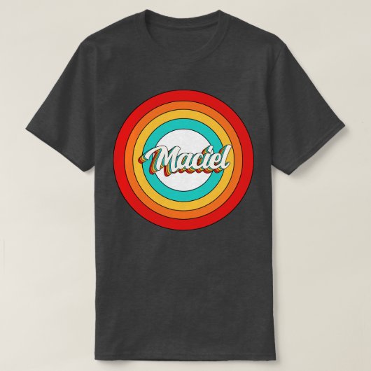 Maciel Name Shirt Vintag Maciel Circle (Design vorne)