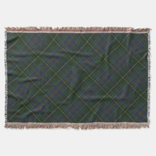 MacInnes Hunting M Original Scottish Tartan Decke (Vorderseite)