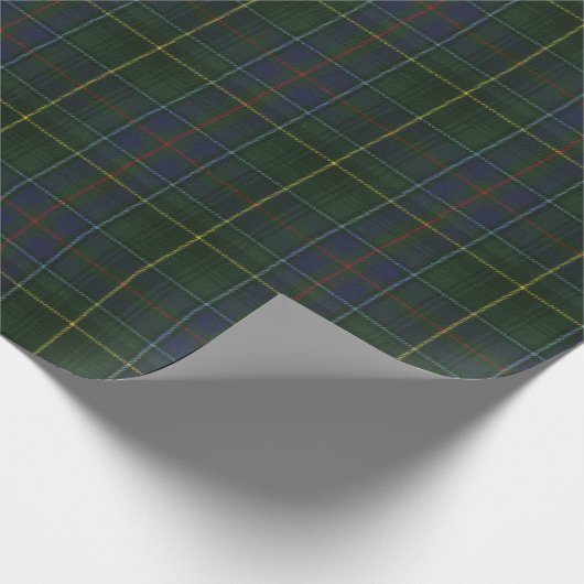 MacInnes Hunting M Original Scottish Tartan Geschenkpapier (Ecke)