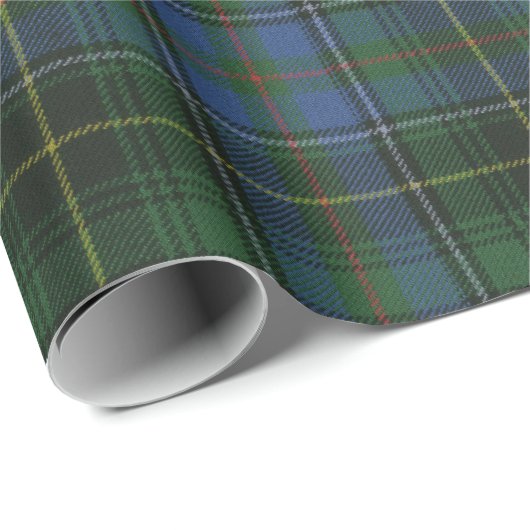 MacInnes Jagd Antiker Original Schottischer Tartan Geschenkpapier (Rolleneckpunkt)