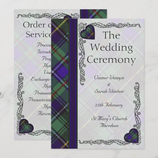 MacInnes Scottish Tartan Programm (Vorne/Hinten)