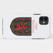 MacInnes Tartan Scottish Kariert Lion Rampant Case-Mate iPhone Hülle (Rückseite (Horizontal))