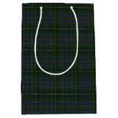 MacInnis Hunting Modern Scottish Tartan Mittlere Geschenktüte (Vorderseite)
