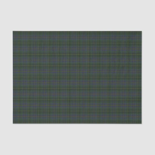 MacInnis Hunting Modern Scottish Tartan Seidenpapier (Vorderseite)