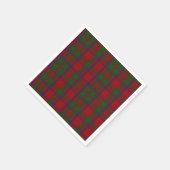 MacIntosh Clan Tartan Kariert Paper Napkins Serviette (Ecke)