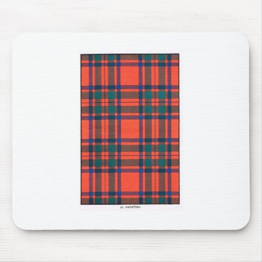 MACINTOSH-FAMILIETARTAN MOUSEPAD (Vorne)