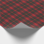 MacIntosh Modern Original Scottish Tartan Geschenkpapier (Ecke)