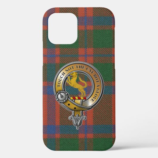 MacIntosh Tartan & Abzeichen Case-Mate iPhone Hülle (Rückseite)