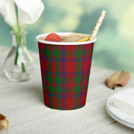 MacIntosh Tartan Karierte Paper Cups Pappbecher