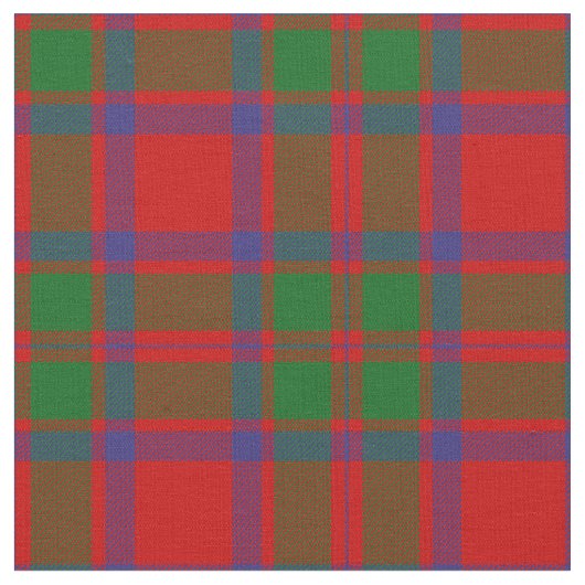 Macintoshtartan-Druck Stoff (Nahaufnahme)