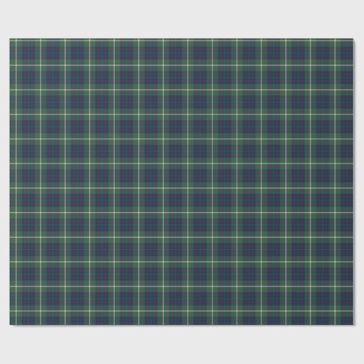 MacIntyre Clan Hunting Tartan Geschenkpapier (Flach)