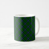 MacIntyre Clan Tartan Scottish Designed Print Kaffeetasse (VorderseiteRechts)