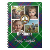 MacIntyre-Familien-Fotocollage Notizblock (Vorderseite)