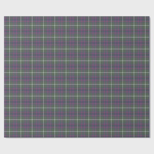 MacIntyre Hunting Modern Original Scottish Tartan Geschenkpapier (Flach)