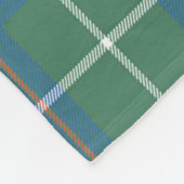 MacIntyre Jagd Ancient Clan Abzeichen Tartan Karie Fleecedecke (Ecke)