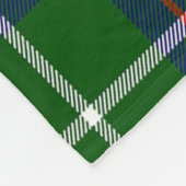 MacIntyre Jagd Modernes Clan Abzeichen Tartan Kari Fleecedecke (Ecke)