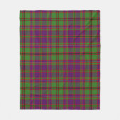 MacIntyre of Glenorchy Lila Kariert Fleecedecke (Vorderseite)