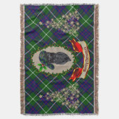 MacIntyre Scottie Dog Christmas Decke (Vorderseite Vertikal)