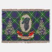 MacIntyre Scottie Dog Christmas Decke (Vorderseite)