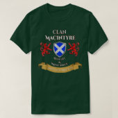 MacIntyre Scottish Family Clan Middle Ages Mischie T-Shirt (Design vorne)