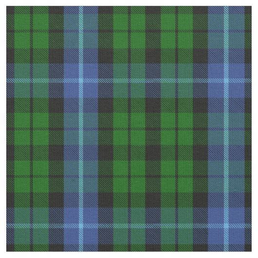 MacIntyre Tartan-Druck Stoff (Nahaufnahme)