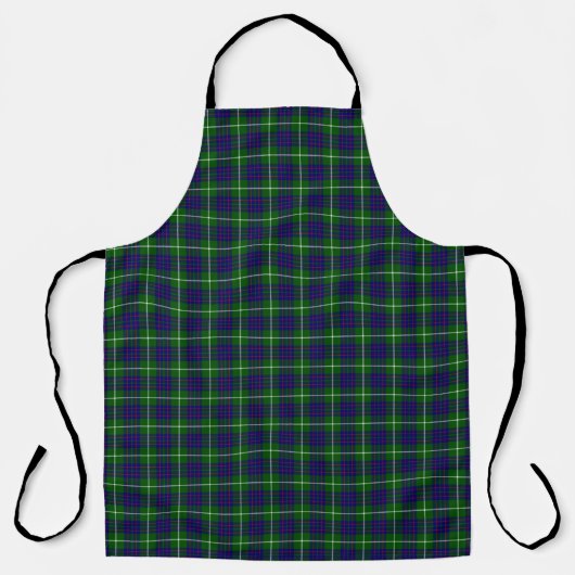 MacIntyre tartan grün kariert Schürze (Vorderseite)