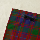 MacIntyre Tartan Kariertes Monogram Beach Handtuch (Beispiel)