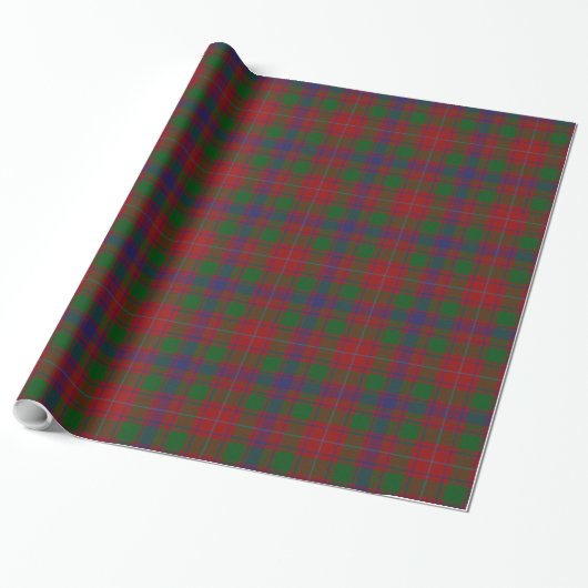 MacIntyre Tartan-kariertes Verpackungs-Papier Geschenkpapier (Ungerollt)