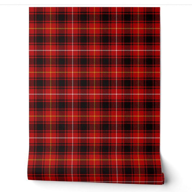 MacIver Tartan Kariert Scottish Clan Tapete (Abrollen)