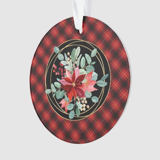 MacIvor Modern Original Scottish Tartan Ornament (Vorderseite)