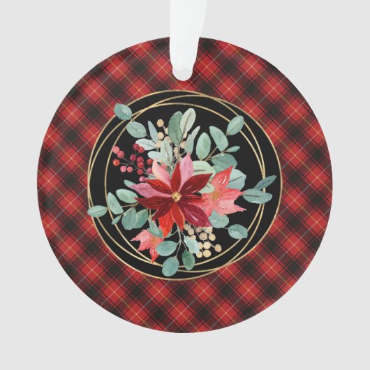 MacIvor Modern Original Scottish Tartan Ornament (Vorderseite)