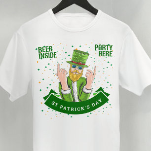 Mack Daddy Leprechaun Party Hier drinnen T-Shirt