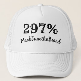 Mack June the Brand White Trucker cap 297% Truckerkappe