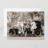 Mack Sennett Girls 1918 Vintag Postkarte (Vorne/Hinten)