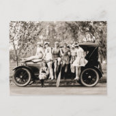 Mack Sennett Girls 1918 Vintag Postkarte (Vorderseite)