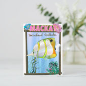 Mackay Australia Tropenposter Postkarte (Stehend Vorderseite)