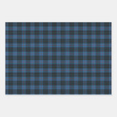 MacKay Blue Ancient Original Scottish Tartan Geschenkpapier Set (Vorderseite)