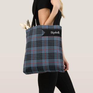 Mackay Blue schottisches Tartan Karomuster Tasche