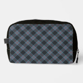 Mackay Blue schottisches Tartan Karomuster Waschbeutel (Vorderseite)