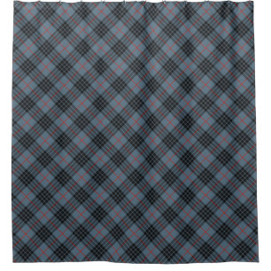 MacKay Blue Tartan Highland Badezimmer Vorhang