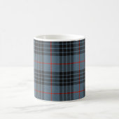 MacKay Blue Tartan Kariertes schottisches Muster Kaffeetasse (Mittel)