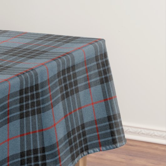 MacKay Blue Tartan Kariertes schottisches Muster Tischdecke (Beispiel)
