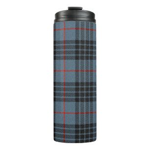 Mackay Blue Tartan Karomuster Thermosbecher