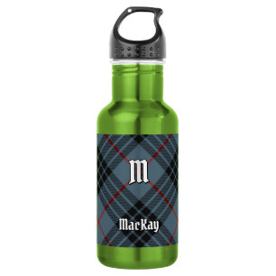 MacKay Clan Blau Tartan Edelstahlflasche