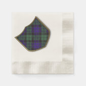 Mackay Clan Kariert schottischer Tartan Serviette (Vorderseite)