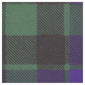 Mackay Clan karierter schottischer Tartan Stoff (Nahaufnahme)